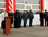 Благочинный приходов Нижнедонского округа принял участие в торжественном открытии новой пожарной части в ст. Заплавской