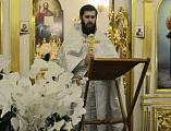 В ночь на 7 января под сводами Свято-Троицкого храма прошла торжественная рождественская литургия