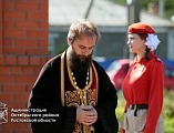 Возле мемориальный часовни «Памяти погибшим воинам в Афганистане, Чечне и на Чернобыльской АЭС» поселка Каменоломни состоялся митинг, посвященный Дню памяти воинов, погибших в локальных войнах