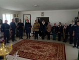 Иерей Александр Тимошенко в рамках казачьего конного перехода совершил панихиду по погибшим воинам СВО