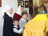 «Детской Божественной литургией» отметили 6-летие освящения храма Пантелеимона Целителя в г. Гуково
