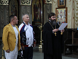 Покровский кафедральный собор посетил Президент Союза тхэквондо России Анатолий Константинович Терехов
