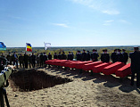 В Верхнедонском районе в хут. Солонцовский состоялось перезахоронение расстрелянных в Гражданскую войну казаков