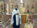 Молебен в Никольском храме слободы Кашары