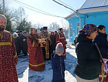 В Покровском храме города Новошахтинска совершили молебен священномученику Харлампию Магнезийскому