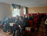 Встреча с добровольцами в НТПТ-ф ГБПОУ РО «ШРКТЭ им. ак. П.И. Степанова» г. Новошахтинска