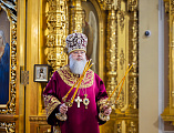 Преосвященнейший епископ Симон сослужил главе Донской митрополии в кафедральном соборе города Ростов-на-Дону