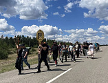 Крестное шествие в Спасо-Преображенский женский монастырь состоялось в Верхнедонском благочинии   