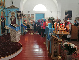 В храме Покрова Пресвятой Богородицы слободы Никольской отметили престольный праздник