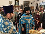 Молебен Донской иконе Пресвятой Богородицы в Свято-Пантелеимоновском храме г. Миллерово