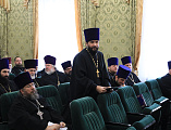 Подвели итоги уходящего года и обсудили вопросы церковного служения на годовом собрании духовенства Шахтинской епархии