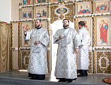 Праздник Преображения Господня в Покровском кафедральном соборе города Шахты