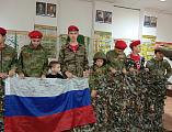 Дружеская встреча добровольцев Нижнедонского благочиния с юнармейцами Октябрьского района