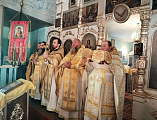Соборное богослужение духовенства Тарасовского благочиния в хуторе Елань          