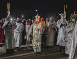 Светлое Христово Воскресение встретили в Покровском кафедральном соборе города Шахты