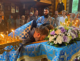 Приход Одигитриевской иконы Божией Матери пос. Таловый соборно отметил храмовый праздник