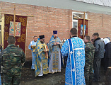 Престольный праздник в Покровском приходе г.Новошахтинска был отмечен соборным служением