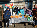 Первый теплый весенний день в Гуковском благочинии встретили открытием благотворительной ярмарки «Милосердная весна»