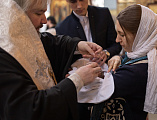 Епископ Шахтинский и Миллеровский Симон совершил таинство Крещения