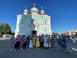 Паломническим отделом Шахтинской епархии проведена поездка по маршруту Дивеево – Арзамас – Задонск - Воронеж
