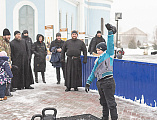 1 января в день памяти святого преподобного Ильи Муромца на Соборной площади города Шахты традиционно прошел День богатыря