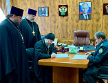 Преосвященнейший епископ Симон и руководство Южного таможенного управления подписали соглашение о сотрудничестве между Шахтинской епархией и государственным учреждением