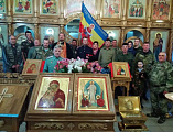 В храме Доской иконы Божией Матери г. Новошахтинска состоялось приведение к присяге казаков