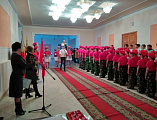 В г. Красный Сулин состоялась торжественная церемония открытия оборонно-массовой и военно-патриотической работы, посвященная Дню защитника Отечества. В мероприятии принял участие иерей Сергий Столяров
