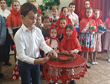 В воскресной школе «Красное солнышко» при храме Иоанна Предтечи станицы Боковской состоялся пасхальный концерт