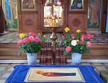 В храме хутора Ажинов дети причастились в праздник Успения Пресвятой Богородицы