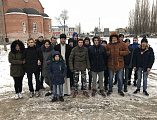 Свято-Пантелеимоновский храм г. Миллерово с экскурсией посетили студенты казачьего профессионального техникума