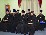 Благочинный Александровск-Грушевского округа протоиерей Сергий Яценко провел собрание духовенства центрального благочиния епархии