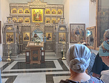 На приходе иконы Божией Матери «Взыскание погибших» прошла очередная беседа по изучению Апокалипсиса