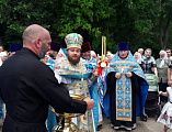 В хаме Владимирской иконы Божией Матери хутора Можаевка было совершено празднование престольного торжества