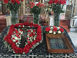 в Свято-Никольском приходе г. Шахты состоялось праздничное богослужение в честь Крестопоклонной недели и Сорока мучеников Севастийских
