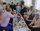 В Центре социального обслуживания состоялось мероприятие, посвящённое празднику Сретения Господня