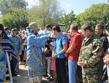 В торжествах Донской митрополии по случаю празднования дня Донской иконы Божией Матери принял участие епископ Шахтинский и Миллеровский Симон