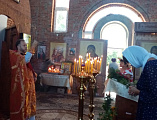 В день памяти святых мучеников Адриана и Наталии в х. Арпачин Багаевского благочиния приход отметил престольный праздник