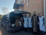 В храме Архистратига Михаила п. Каменоломни Октябрьского района прошла ставшая уже доброй традицией акция «Подарок солдату»