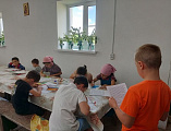 В воскресной школе прошло занятие, посвящённое Дню всех святых