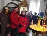 Праздник Сретения Господня и День православной молодежи в Донском храме г. Новошахтинска