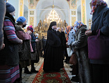 Епископ Шахтинский и Миллеровский Симон с архипастырским визитом посетил Донецкое Успенское архиерейское подворье