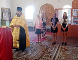 В храме Архистратига Михаила хут. Елкин прошел молебен на начало нового учебного года 