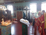В день празднования 75-летия Победы над фашизмом в Великой Отечественной войне в храме Вознесения Господня г. Шахты состоялась панихида вождям и воинам, павшим в годы войны