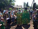 В День Святого Духа прихожане Свято-Духовского храма хутора Грачев отметили престольный праздник