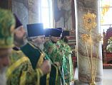 Шахтинская епархия молитвенно отметила 5-летнюю годовщину епископской хиротонии своего правящего архиерея