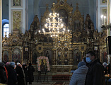 Епископ Шахтинский и Миллеровский Симон с архипастырским визитом посетил Донецкое Успенское архиерейское подворье