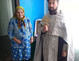 Протоиерей Игорь Жевердан с пастырским визитом посетил ветеранов труда села Сергеевка