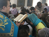 В Успенском храме станицы Калитвенской состоялся молебен перед началом нового учебного года для преподавателей и учащихся станичной школы
