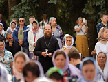 В день памяти преподобного Сергия Радонежского Преосвященнейший епископ Симон сослужил Предстоятелю Русской Церкви в Троице-Сергиевой Лавре